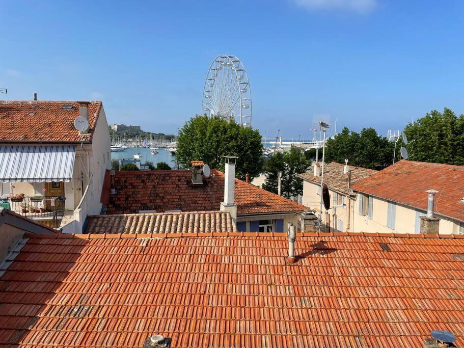 Ivs Andreossy Vue Mer Et Montagne Pour 4 Antibes Bagian luar foto
